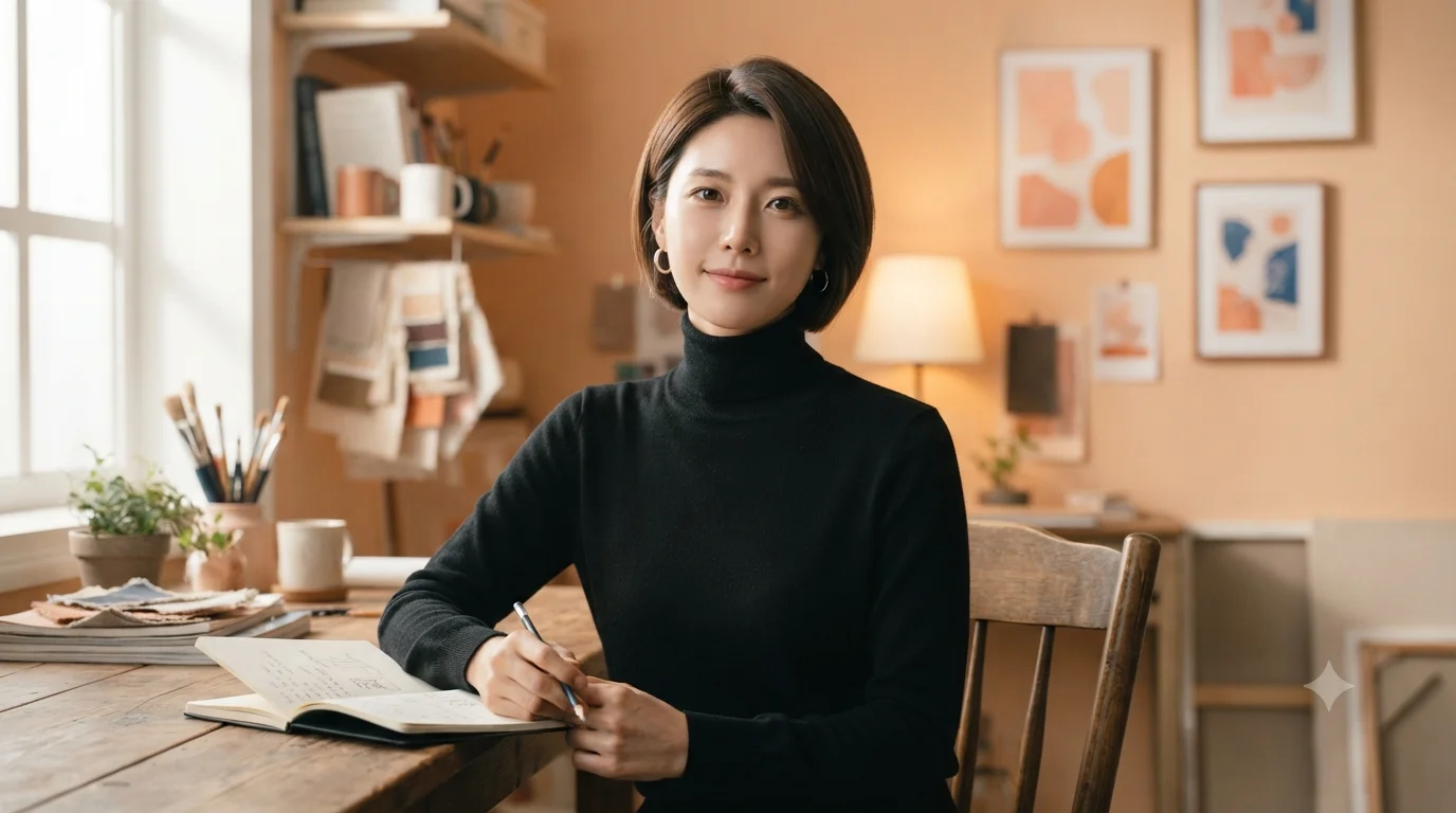 여성 크리에이티브 디자이너