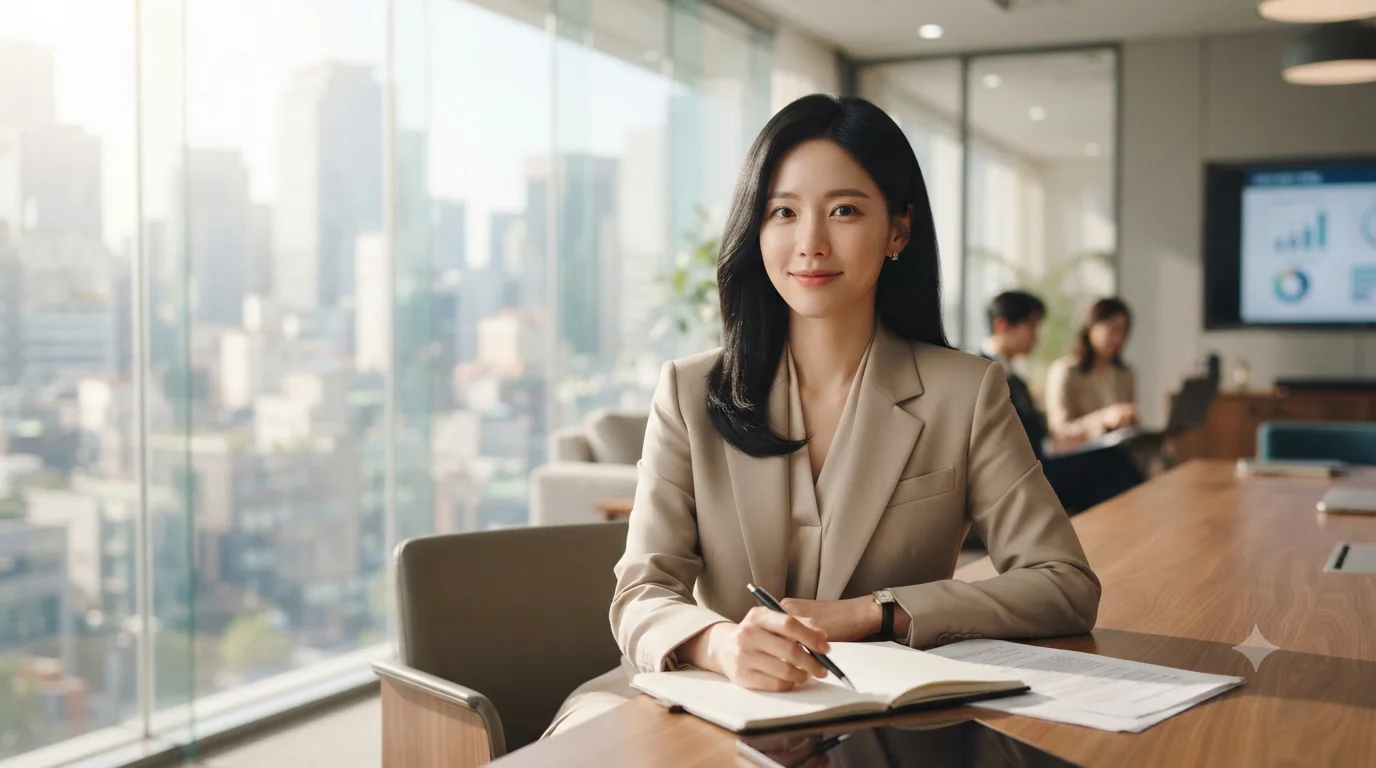 여성 변호사 오피스